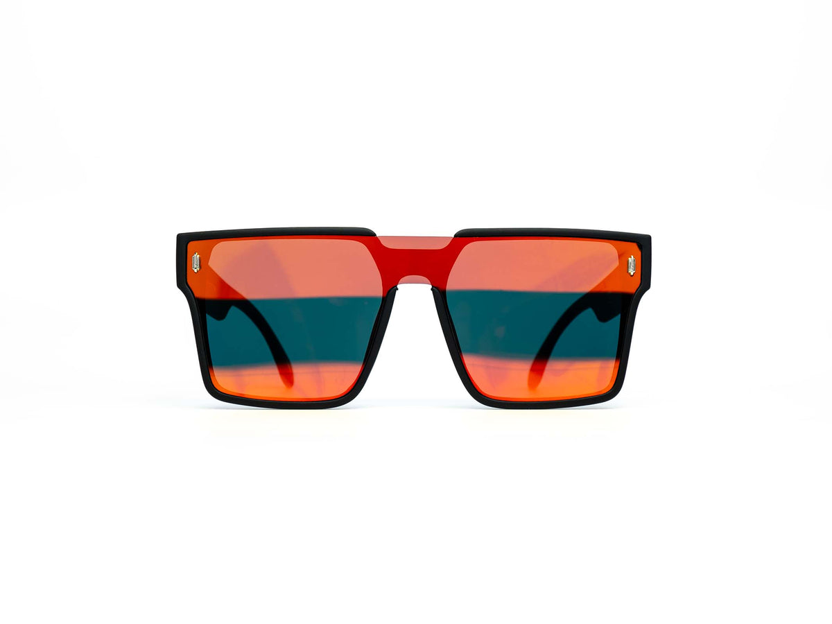 Free people Lotus Oversized Boho Square Sunglasses Lotus - Retro Modern Oversized Square Sunglasses – PopShady  main image 4